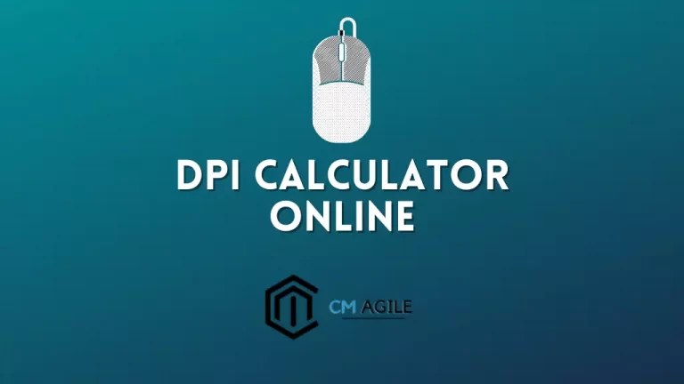 Dpi calculator and sensitivity converter