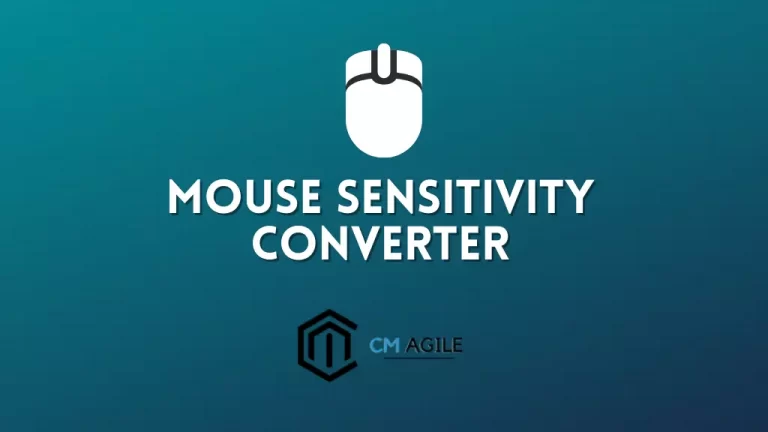 Mouse Sensitivity Converter & Calculator Online  For Gamers